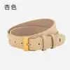 Cinturón de Piel Genuina de Vaca Transfronterizo para Mujer, Estilo Retro Clásico Versátil de Gama Alta, Adecuado para Pantalones Casuales y Jeans, Cinturón para Mujer