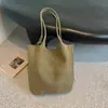 Bolso tote de tejido casual, bolso grande de mujer, nuevo bolso de hombro versátil de otoño 2026, bolso grande para el trabajo