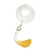 Pulsera de Jade Blanco Natural Bodhi con los Doce Signos del Zodíaco, 108 Cuentas, Colgante de Buda Mala, Cuentas de Oración y Pulsera Coleccionable