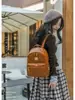Mochila estudantil estilo coreano, estilo faculdade, com estampa de urso fofo, novo modelo 2026, mochila transfronteiriça para mulheres