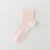 Calcetines Bajos para Mujer Tipo Barco Hechos de Seda de Morera, Calcetines Blancos Transpirables Ultradelgados para Maternidad en Verano, Absorbentes de Sudor, Resistentes a Olores, Calcetines Cortos sin Costuras