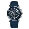 Reloj Deportivo para Hombre Reward/Ruiweda con Correa de Silicona, Calendario, Luminoso, Resistente al Agua, Cronógrafo Multifuncional