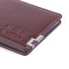 Nuevo estuche de cuero para licencia de conducir con hebilla de hardware de venta caliente, creativo tridimensional estilo coreano, estuche de cuero para conducir de alta calidad en stock, logotipo personalizable