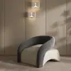 Silla tigre de moda, sofá individual, silla, lujo ligero, diseño, sala de estar, balcón, apartamento pequeño, silla de sofá de ocio, gama alta