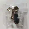Suministro de fábrica Bolsa de tornillos para uñas de espejo negro con diente bolsa de tornillos para uñas de espejo colgante de baño combinación de bolsa de tornillos para uñas