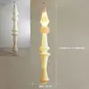 Luminária Pendente AKARI de Papel Washi Plissado Quadrado Isamu Noguchi Estilo Japonês Wabi-Sabi Sala de Jantar Quarto Papel de Algodão Iluminação de Ambiente Minimalista