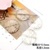Acrílico Transparente Chapado en Oro Múltiples Estilos Colección DIY Pulsera de Abalorios Hecha a Mano Materiales Ropa Zapatos Accesorios Cuentas Sueltas