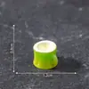 Paisaje en miniatura, juego creativo para hacer té para una mesa pequeña, con una tetera de arcilla púrpura simulada y juego de té, accesorios decorativos DIY