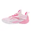 Flash 10 Rosa Sakura Edición Invierno 9ª Generación Zapatos de Baloncesto Estudiante TD Absorción de Impactos Rebote Práctico Calidez Fricción Hace Ruido