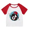 2026 Nueva Ropa Infantil Verano Camiseta de Manga Corta para Niños y Niñas, Camiseta Base Raglán, Camiseta de Media Manga para Bebé, Top Infantil