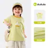 [Colección de Camisetas de Verano] Ropa de Bebé Dudu Home para Niños Manga Corta Nuevos Conjuntos de Verano Tops para Niños y Niñas Ropa Infantil