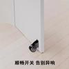 Polea de Hundimiento de Puerta Rueda Plana Universal para Parte Inferior de Puerta Rueda para Parte Inferior de Puerta Corredera Soporte Anticaída de Rueda para Puerta de Madera
