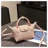 Bolso de Mano para Empanadas para Mujer, Estilo Coreano, Nuevo Diseño de Nicho Verano 2026, Bolso de Hombro Rayado, Bolso Cruzado de Alta Gama