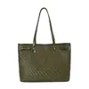 Bolso tote tejido retro para mujer, nuevo estilo 2026, gran capacidad, bolso de hombro, bolso de trabajo, casual, súper moderno, bolso de mano grande
