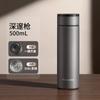 Termo Fuguang para hombre, taza de té portátil para negocios, gran capacidad, alto valor estético, tapa de apertura de un botón, vaso de agua para coche, venta al por mayor