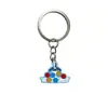 Chaveiro Criativo de Mercadoria de Série de TV Americana, Chaveiro Personalizado de Borracha Macia de PVC Cartoon, Pingente de Bolsa, Enfeite de Chave de Carro, Acessório