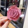 Horquilla vintage con forma de rosa para mujer, estilo chino de alta gama, con pequeñas flores, accesorios para el cabello con pinza de tiburón 2024