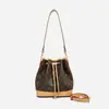 Bolsas de Alta Gama para Mujer 2026 Nuevo Estilo Bolso Cubo con Cordón de Monograma de Alta Gama Bolso de Hombro Cruzado Súper Moderno y Elegante