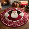 Dropshipping Transfronterizo Navidad Terciopelo de Cristal Resistente a Manchas Resistente al Desgaste Fácil de Cuidar Alfombra Decoración para el Hogar Dormitorio Sala de Estar Tapete Antideslizante