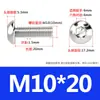 Tornillos de Cabeza Semiredonda de Acero Inoxidable 316 con Agujero Hexagonal, Pernos de Cabeza Hexagonal Iso7380 M3M4M5M6