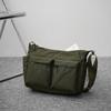Bolso de Hombro Cruzado de Nylon Impermeable Estilo Deportivo Versátil Bolso de Herramientas Bolso Cruzado Simple de Gran Capacidad Bolso Tote
