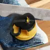 Molino de Cuchillos de Pato Amarillo para Cocina Doméstica Piedra de Afilar de Cocina con Ventosa Fija Molinillo de Cuchillos Gadgets de Cocina