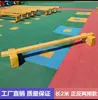 Viga de equilibrio para niños jardín de infantes viga de equilibrio de madera entrenamiento deportivo puente de tabla única prueba de aptitud física juguetes de educación temprana