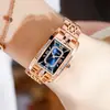 Reloj de Mujer Baopele para Transmisión en Vivo de Tiktok, Superventas, de Dos Manecillas, Incrustado con Diamantes a la Mitad, Banda de Acero de Lujo Ligero de Moda, Nicho, Impermeable