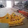 Cargador Juren con Pinza Hidráulica para Troncos de Cinco Dientes Mecánica Móvil Brazo Telescópico Pinza de Elevación para Troncos