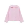 Ins Ropa de mujer al por mayor estilo europeo y americano 20269 Otoño nuevo versátil estilo celebridad de internet chaqueta de punto a rayas con doble cremallera