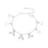 Pulsera de estrella al por mayor de fábrica para mujer, personalidad japonesa y coreana, estudiante, estilo Ins, chapada en plata 925, adornos simples para la mano, joyería de comercio exterior
