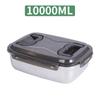 Acero Inoxidable Material 304 Caja para Comida Fresca Comida Empaquetada Caja para Comer Caja de Almacenamiento de Frutos Secos Transfronteriza Caja Redonda Doméstica para Conservar Fresco