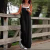 Transfronterizo 2023 Europa y Estados Unidos moda transfronteriza ocio nuevo para mujer decoración de bolsillo casual tirantes mono verde militar claro