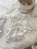 86062 Roupa de Casa para Meninas, Categoria A, 26 Novos Estilos de Início de Primavera, Renda de Fio de Algodão Bambu Antibacteriano em Camada Dupla Pijama Doce para Meninas