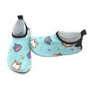 Xiaoluo verano niños parque acuático zapatos de natación bebé casa dibujos animados suela de goma pegatinas antideslizantes piel calcetines interiores