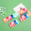Juegos de Jardín de Niños Set de Banda para el Cabello y Muñequera Accesorios para el Cabello para Actuación de Baile Infantil Azul Diadema de Bola Pulsera Delgada Moda