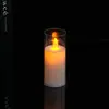 Lámpara de Velas LED sin Llama tipo Velita de Té, Funciona con Batería, Luz Ambiental Realista Parpadeante - Modelo 781510747431