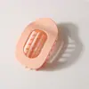 Grampo de Cabelo Oval Plano Novo Mais Vendido Presilha Bico de Pato Presilha de Nuca Pegada Forte Grampo de Cabelo Simples Acessórios de Cabelo