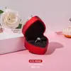 Caja de Regalo Romántica para el Día de San Valentín Chino Caja de Flores Popular Caja de Regalo de Flores Eternas en Forma de Corazón Caja de Joyería Caja de Almacenamiento de Anillos y Colgantes