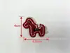 Novedades en Stock Accesorios de Pony Hechos a Mano Solubles en Agua Parches Bordados para Suéter de Lana Adornos para Funda de Teléfono Accesorios para Pasadores de Pelo