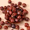 Materiais Naturais para Chocalho de Casca de Fruta, Contas para Chaveiro DIY Feitas à Mão, Acessórios, Acessórios para Pulseiras, Materiais para Pingentes de Sino de Vento Criativos