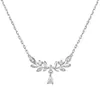 Colar Personalizado de Luxo Leve de Nicho Versátil para Mulheres, Corrente Elegante para Clavícula com Toque de Alto Padrão, Joia Elegante e Moderna de Deusa