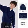 [100% Algodón] Suéter Infantil Cotton Hall con Media Cremallera y Cuello Alto Suéter de Algodón Puro Tops para Niños y Niñas para Primavera y Otoño