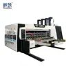 Equipamento de Produção de Caixas em Pequena Escala, Máquina de Impressão, Vinco, Corte e Formatação de Papelão, Máquina de Linha de Produção Totalmente Automática com Tinta