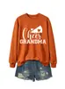Sudadera deportiva casual cómoda versátil para mujer cheer grandma Amazon eBay tienda independiente capa base