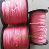 0.5 0.6 0.8 1.0 mm Línea de Pe Rayas Rojas y Blancas Línea para Atar Anzuelos Dyneema Línea de Pesca en Mar Línea de Pesca de Polietileno