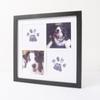 Almofada de Tinta para Patas de Animal de Estimação Cão Gato Estampa de Palma de Pata Comemorativa Almofada de Tinta para Patas Moldura de Foto em Madeira Maciça Mesa Presente Fabricantes Atacadistas
