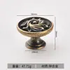 Suministrado Directamente del Fabricante, Tirador de Anilla para Puerta de Agujero Único, Tirador de Aleación Negra, Tirador de Puerta de Armario y Guardarropa, Accesorios de Ferretería para Muebles