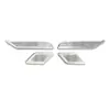 Adequado para Toyota Rav4 26 Modelos, Placa de Proteção Traseira, Friso de Soleira Modificação, Frisos Anti-Risco Dianteiros e Traseiros, Tampa de Proteção contra Poeira para Alto-falantes