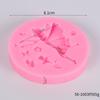 Molde de silicona para hornear pasteles de azúcar con alas de ángel para niños y niñas, ideal para decorar pasteles de chocolate